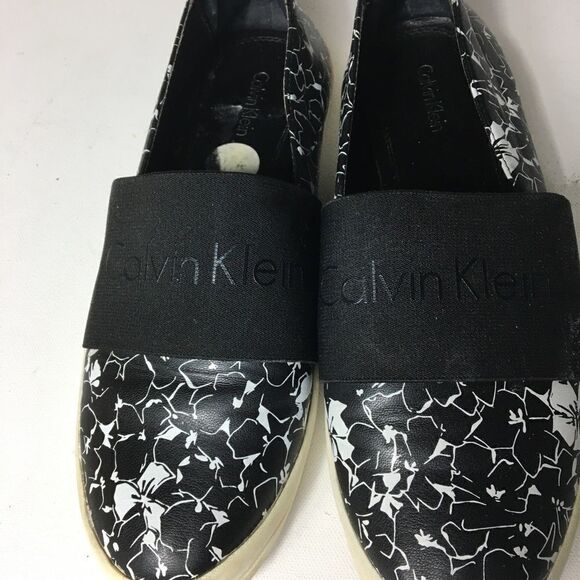 Calvin Klein Morina black and white slip on size 9 - Picture 5 of 8